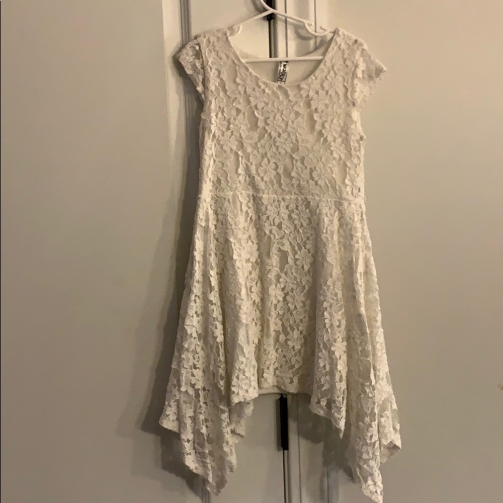 Girls Ivory Dress